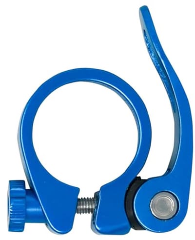 Aluminium Fiets Zadelpen Klem Quick Release 31.8mm - Ideaal voor Mountainbike en Racefietsen