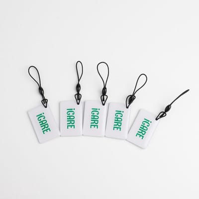 RFID Token Set - Toegangssleutels - Slim Deurslot - Alleen Lezen - 8x3x8 cm - Wit