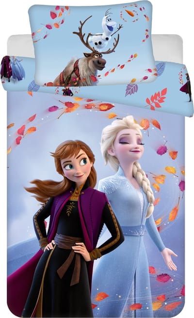 Disney Frozen BABY Dekbedovertrek, Fun - 100 x 135 cm - Katoen