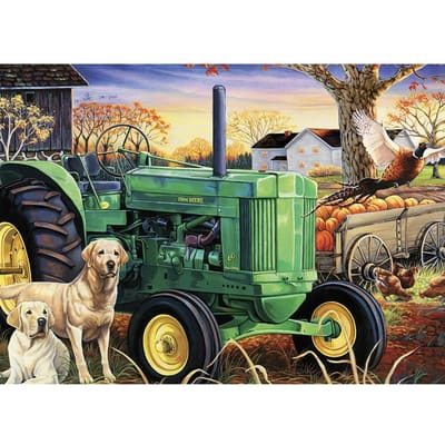 5D DIY Diamond schilderij boerderij landschap borduurwerk mozaïek kruissteek strass decoratie 20X30CM beige