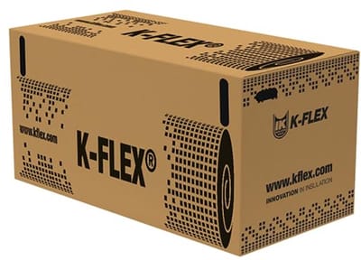 Zelfklevende rubberen isolatieplaat 6-32 mm, flexibele warmte-isolatie, brandreactieklasse B-S3, D0