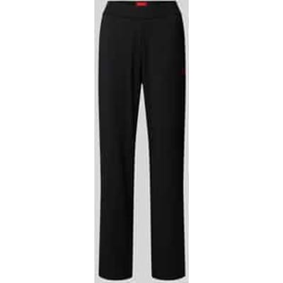 Comfort fit sweatpants van een mix van katoen en modal, model 'SIGNATURE'