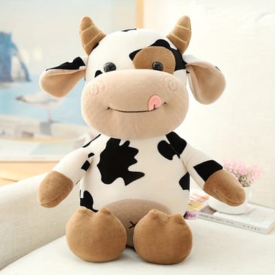 VANDAAG VERZONDEN - Knuffel - Koe - Groot 30cm - Schattig