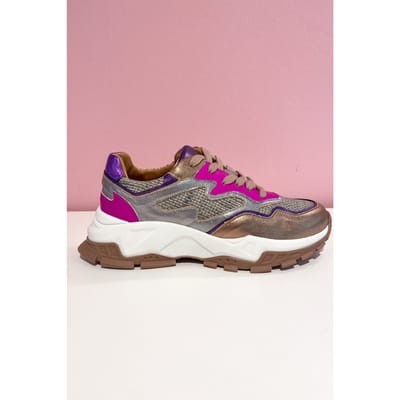 DWRS label Chester Steel / Fuchsia Maat: 36 | Sneakers Outlet | Dames | Paars