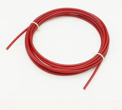 Gecoate staalkabel - Roestvrij staal - Ophangen & Bevestigen - Sterk & Duurzaam - 50 meter - Rood