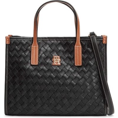 Tommy Hilfiger City Mini Tote Black Mix Maat: OS | Handtassen Outlet | Dames | Zwart