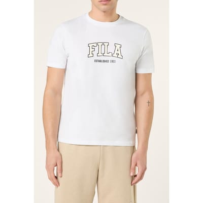 FILA Rifredi Regular Graphic T-shirt Bright White Taglia: XL | Magliette basic Outlet | Uomo | Bianco