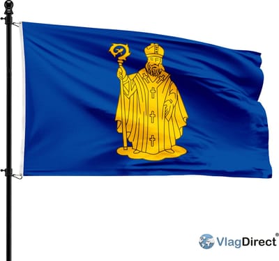 Baarle-Hertogse vlag - Gemeente Baarle-Hertog vlag - 90 x 150 cm.