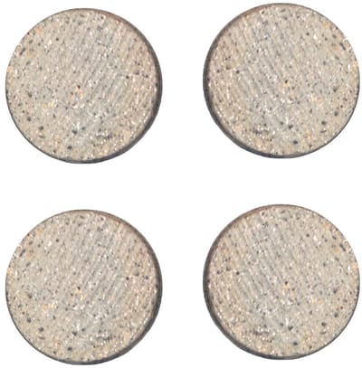 Allecto - Remblokken - Semi-Metalen - Geschikt voor Xiaomi M365 Pro Pro2 - 4 Stuks - Hoge kwaliteit remblokken - Ideaal voor scooter - Betrouwbare
