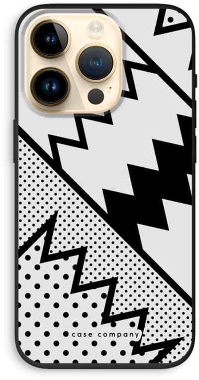 Case Company® - Hoesje geschikt voor iPhone 14 Pro hoesje - Pop Art #5 - Biologisch Afbreekbaar Telefoonhoesje - Bescherming alle Kanten en Schermrand