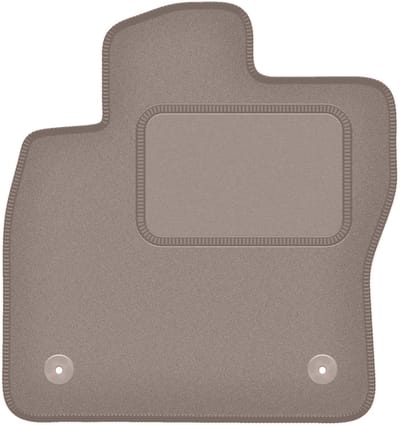 Beige bestuurdersmat voor: Skoda Kodiaq crossover (2016-)