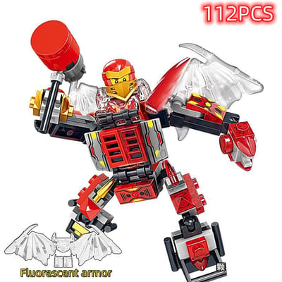 Ninja Oorlogsmachine Lloyd Oorlogspantser Mech Mini Model Actiefiguur Bouwstenen Compatibel Cartoon Anime Steden Kinderspeelgoed Cadeaus