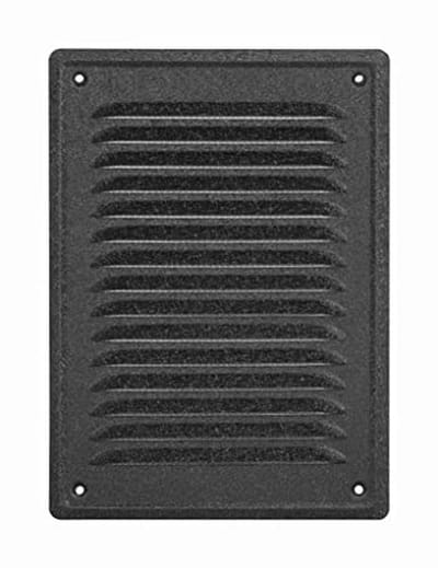 Ventilatiegrille voor Muurmontage met Insectenbescherming - Metalen Platen in Diverse Kleuren