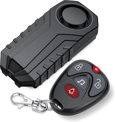 Fiets Alarm met Afstandsbediening en Bewegingssensor - 113dB Draadloze Beveiliging voor Fietsen en Motorrijden