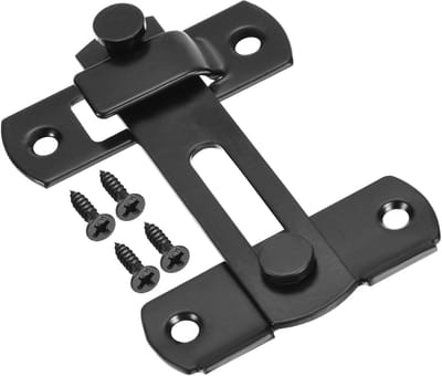 3.9" x 2.8" Barn Door Lock - Grote Flip Gate Lock - RVS voor Fence - Barn Gate - Wijnkast