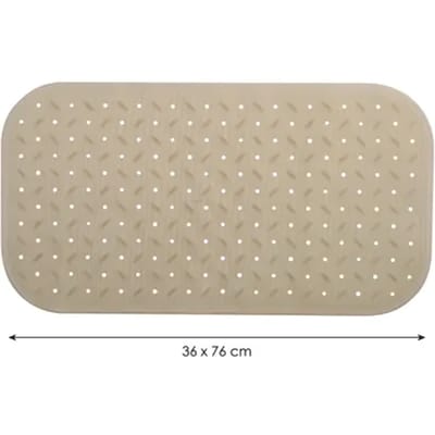 MSV Antislip Badmat – Douchemat met Zuignappen voor Bad en Douche – Badkamermat Antislip met Afvoergat