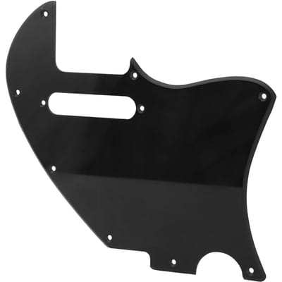 Pickguard de Guitare Électrique Plaque de Protection PVC Anti-Déformation Facile à Installer Anti-Rayures pour Guitare black