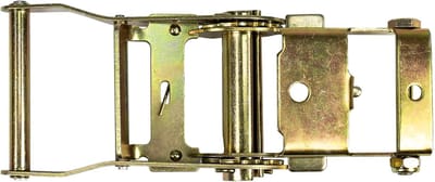 Spanband Spanner - Lading Zekeren - Transport Beveiligen - 2 Ton Breukkracht - 50mm Breed - Geel