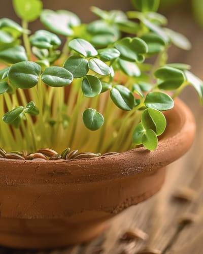 2 sets - Tuinkers Zaden Gewone Lepidium Sativum Eenjarig Bladgroente