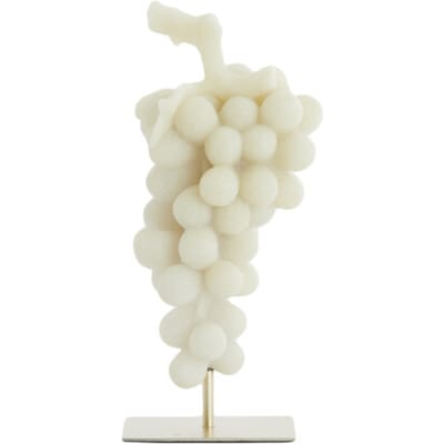 Light & Living - Ornament GRAPE - 14x12.5x30.5cm - Wit