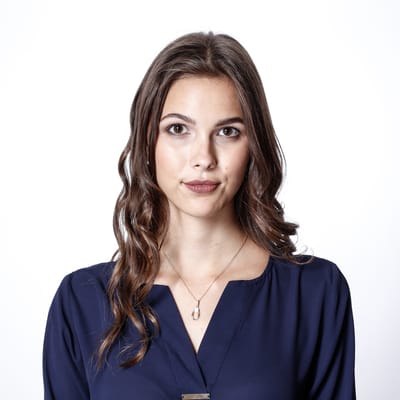 Orphelia ZH-7439 - Ketting + Hanger Oval - Zilver 925 Rosé - Zirkonia - 42+3 cm