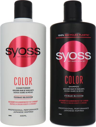 Syoss Color Shampoo + Conditioner - 2 x 440 ml
