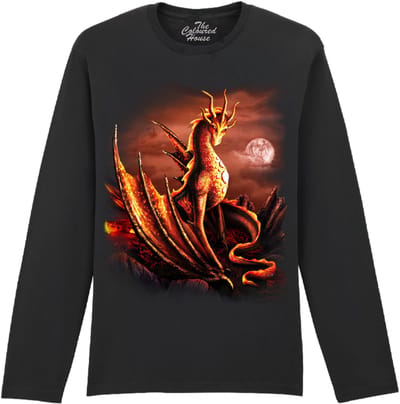 Draak Alessa Dragon The Coloured House Longsleeve T-shirt XXL