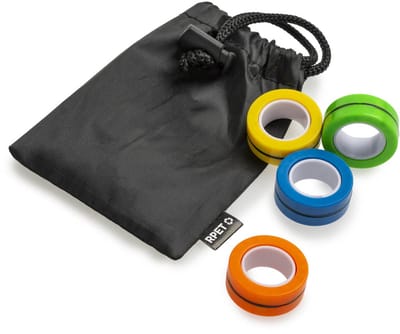 Fidget toys - Magnetische ringen - Magnetic ring - Speelgoed - Volwassenen - Kinderen - Antistress - Multicolor - 5-delig