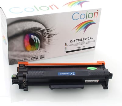 Colori huismerk Toner geschikt voor Brother TN2510XL HL-L2400DWE HL-L2445DW HL-L2447DW MFC-L2800DW MFC-L2827DW MFC-L2835DW MFC-L2860DW MFC-L2860DWE