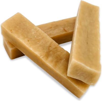Yak Kaas Hondensnacks - 5 Stuks - 100% Natuurlijk - S/M - 60-70 Gram - Kauwstaaf - Kauwbot - Voor de Hond