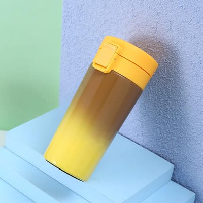 304 Roestvrij Staal Thermosfles Grote Capaciteit Draagbare Stuiterbeker voor Mannen en Vrouwen Buitensporten Zakelijk Koffiekop 500ml