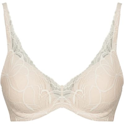 B padded bustier met beugels voor vrouwen Triumph Body Make-Up Illusion Lace