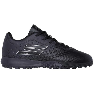 Skechers Schoenen voor kinderen met Razor 1.5-print en platte zool, in Astro Turf-uitvoering (Zwart)
