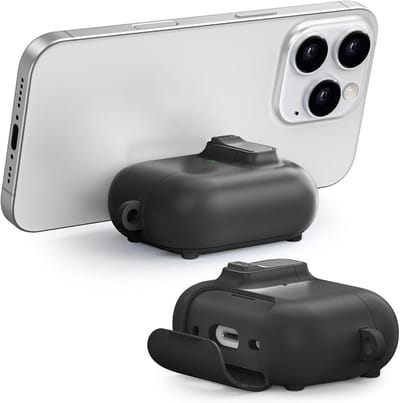 Beschermhoes Oordopjes - Oplaadbare Case - Dagelijks Gebruik - MagSafe Compatibel - Compact Formaat - Zwart