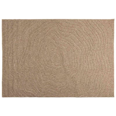 vidaXL - Binnen- - en - buitenkleed - AGIRA - Naturel - 170 - x - 120 - cm - Polyester