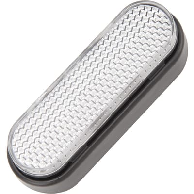 Bouchons de moyeu de roue de trottinette électrique Bandes réfléchissantes de fourche Bouchon de moyeu avant de trottinette électrique Sécurité Nuit white