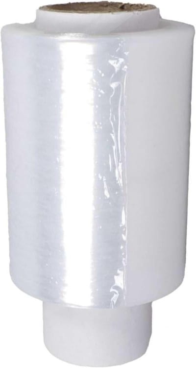 Bundelfolie Transparant - Mini Wikkelfolie - Zendingen Vastzetten - Goede Treksterkte - 10cm x 150m - Transparant