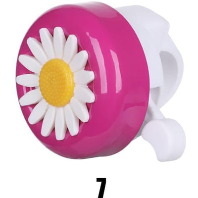 Grappige Fietsbel Hoorns voor Kinderen Fiets Madeliefje Bloemen Kinderen Meisjes Veiligheid Fietsring Alarm voor Stuur Meerkleurige Fietsbel