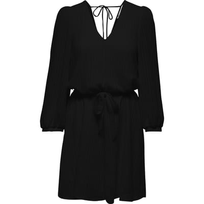 ONLY ONLEMMA 3/4 V-NECK DRESS WVN Dames Jurk - Maat L