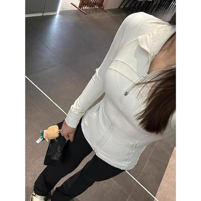 Veste de Yoga pour Femme Nouveau Haut Amincissant Vêtements de Sport Serrés Vêtements de Cyclisme Vêtements de Fitness XL gray