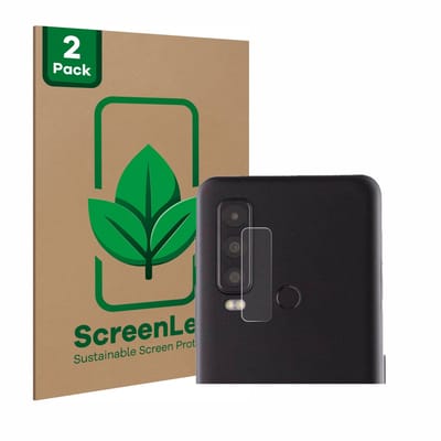 2 Stuks Screenprotector voor Caterpillar Cat S75 (ALLEEN Camera Lens) - Hoogwaardige Beschermfolie transparant