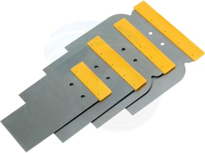 Plamuurmessen Set - Afsteekmessen Set - Muren Egaliseren - Set van 4 Maten - 50-120mm Breed