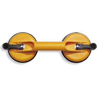 Alarm Werkzeuge 56022316 Kunststof zuignap met twee koppen L. 35.3mm D. Belasting (max.): 60 kg
