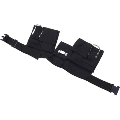 Gereedschapsriem Heavy Duty Verstelbaar Oxford Doek Utility Framebouw Riem Constructiegereedschap voor Timmerman black