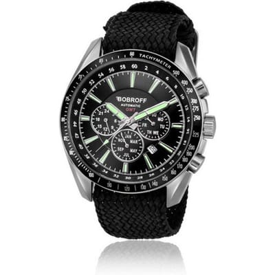 Bobroff Heren Horloge BF0010V2PN 42mm 10 ATM