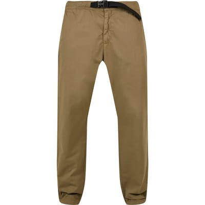 Urban Classics - Chino with belt Broek rechte pijpen - Taille, 30 inch - Groen
