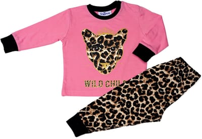 Fun2Wear - Pyjama Wild Child - Roze - Maat 104 - Meisjes