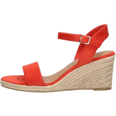 Tamaris Sandalen Touwzool Sandalen Touwzool - Oranje - Maat 36
