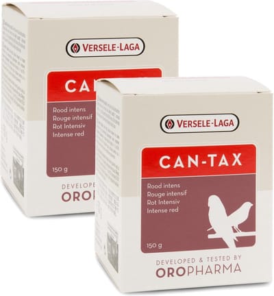 Versele-Laga Oropharma Can-Tax Rode Kleurstof - Vogelsupplement - 2 x 150 g