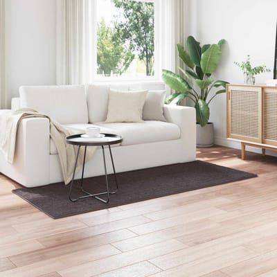 vidaXL - Vloerkleden - Rechthoekig - SIROLO - Antraciet - 150 - x - 80 - cm - Polyester